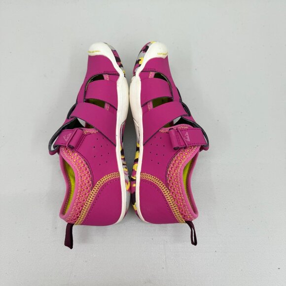 Plae Sam 2.0 Electric Fuchsia Pink Fisherman Sandals Shoes 106030-639 Girls 2.5 - Picture 6 of 8